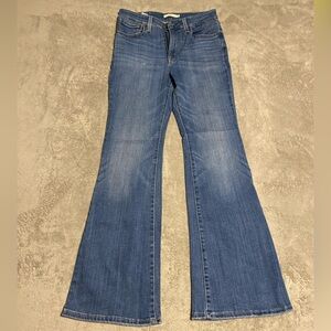 Levi's Women's 726 Flare Jeans in Classic Blue